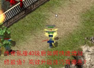 传奇私服40级后如何快速增加经验值?高效升级技巧有哪些? 传奇私服40级后如何快速增加经验值?高效升级技巧有哪些?