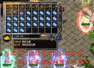 月魂玉技能效果如何突破性提升?顶级玩家独家秘笈大公开 月魂玉技能效果如何突破性提升?顶级玩家独家秘笈大公开