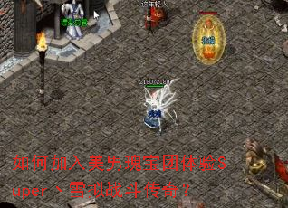 如何加入美男瑰宝团体验Super丶雪拟战斗传奇? 如何加入美男瑰宝团体验Super丶雪拟战斗传奇?