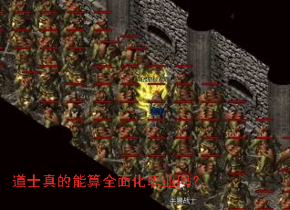 道士真的能算全面化职业吗? 道士真的能算全面化职业吗?