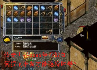 ��������boss����ս�����ǰ׼�������Ȳ�ʤȯ��