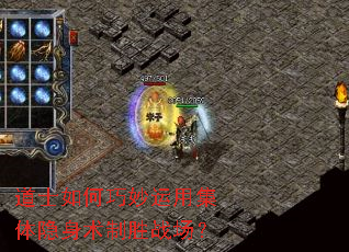 道士如何巧妙运用集体隐身术制胜战场? 道士如何巧妙运用集体隐身术制胜战场?