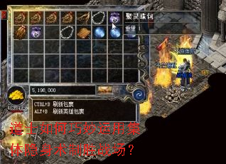 道士如何巧妙运用集体隐身术制胜战场? 道士如何巧妙运用集体隐身术制胜战场?