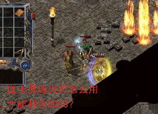 道士灵魂火符怎么用才能秒杀BOSS? 道士灵魂火符怎么用才能秒杀BOSS?