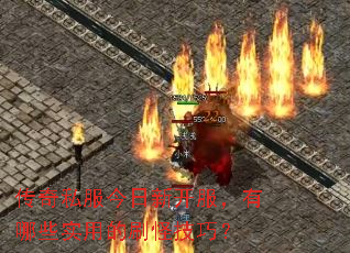 传奇私服今日新开服,有哪些实用的刷怪技巧? 传奇私服今日新开服,有哪些实用的刷怪技巧?