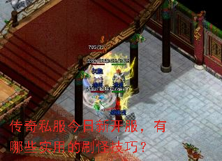 传奇私服今日新开服,有哪些实用的刷怪技巧? 传奇私服今日新开服,有哪些实用的刷怪技巧?