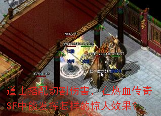 道士搭配切割伤害,在热血传奇SF中能发挥怎样的惊人效果? 道士搭配切割伤害,在热血传奇SF中能发挥怎样的惊人效果?