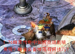1.76暗黑传奇中如何高效刷精英怪?暗金装备掉落有何技巧? 1.76暗黑传奇中如何高效刷精英怪?暗金装备掉落有何技巧?