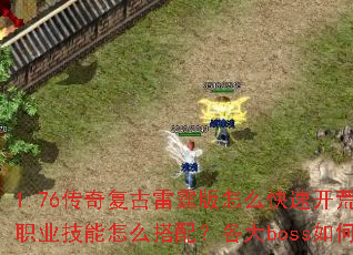 1.76���渴����������ô���ٿ���������ְҵ������ô���䣿����boss��ι��ˣ�