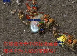 你知道传奇中的秘境藏着哪些不为人知的宝藏吗? 你知道传奇中的秘境藏着哪些不为人知的宝藏吗?