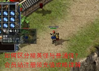 如何区分精英怪与普通怪?会员站注册领充值攻略详解 如何区分精英怪与普通怪?会员站注册领充值攻略详解