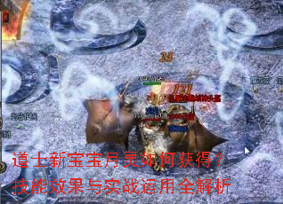道士新宝宝月灵如何获得?技能效果与实战运用全解析 道士新宝宝月灵如何获得?技能效果与实战运用全解析