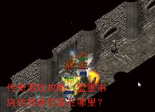 传奇游戏攻略:盟重书店的具体位置在哪里? 传奇游戏攻略:盟重书店的具体位置在哪里?