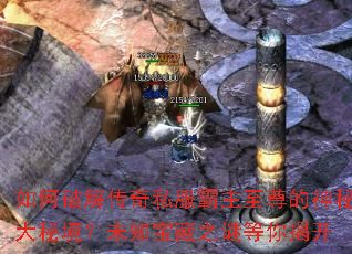 如何破解传奇私服霸主至尊的神秘大秘境?未知宝藏之谜等你揭开 如何破解传奇私服霸主至尊的神秘大秘境?未知宝藏之谜等你揭开