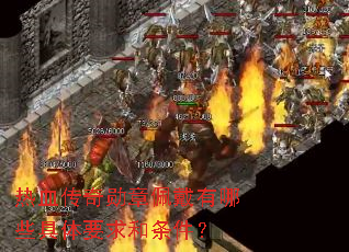 热血传奇勋章佩戴有哪些具体要求和条件? 热血传奇勋章佩戴有哪些具体要求和条件?