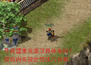 寻找盟重流浪汉具体坐标?游戏内高效定位技巧分享 寻找盟重流浪汉具体坐标?游戏内高效定位技巧分享