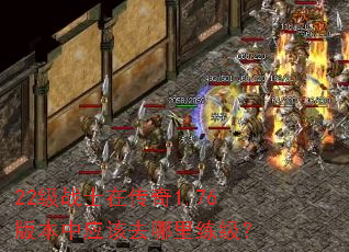 22级战士在传奇1.76版本中应该去哪里练级? 22级战士在传奇1.76版本中应该去哪里练级?