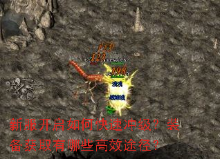 新服开启如何快速冲级?装备获取有哪些高效途径? 新服开启如何快速冲级?装备获取有哪些高效途径?