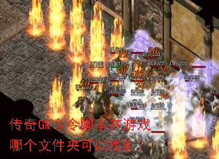 传奇GM命令脚本在游戏哪个文件夹可以找到? 传奇GM命令脚本在游戏哪个文件夹可以找到?