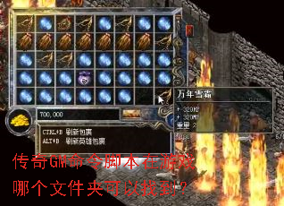 传奇GM命令脚本在游戏哪个文件夹可以找到? 传奇GM命令脚本在游戏哪个文件夹可以找到?