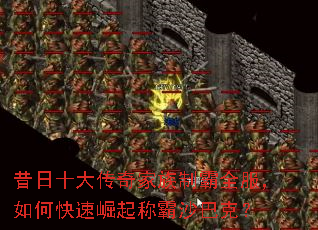 昔日十大传奇家族制霸全服,如何快速崛起称霸沙巴克? 昔日十大传奇家族制霸全服,如何快速崛起称霸沙巴克?