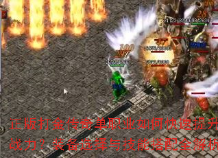 正版打金传奇单职业如何快速提升战力?装备选择与技能搭配全解析 正版打金传奇单职业如何快速提升战力?装备选择与技能搭配全解析