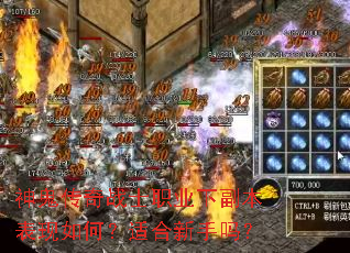 神鬼传奇战士职业下副本表现如何?适合新手吗? 神鬼传奇战士职业下副本表现如何?适合新手吗?