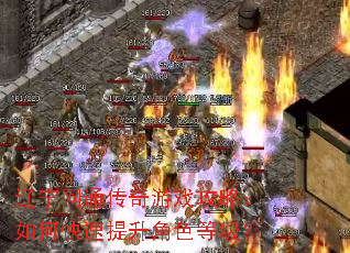 辽宁网通传奇游戏攻略:如何快速提升角色等级? 辽宁网通传奇游戏攻略:如何快速提升角色等级?