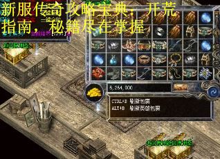 新服传奇攻略宝典：开荒指南，秘籍尽在掌握
