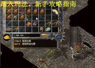 踏入玛法，新手攻略指南