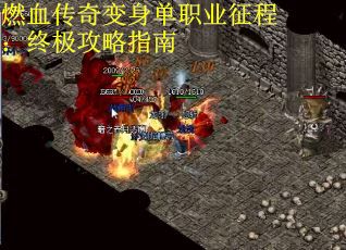 燃血传奇变身单职业征程：终极攻略指南