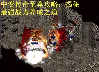 中变传奇至尊攻略：揭秘最强战力养成之道