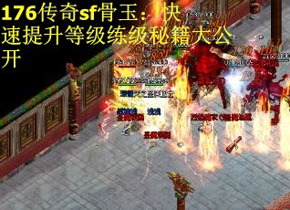 176传奇sf骨玉：快速提升等级练级秘籍大公开