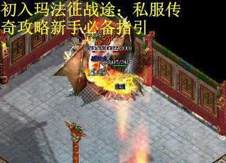 初入玛法征战途：私服传奇攻略新手必备指引