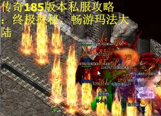 传奇185版本私服攻略：终极探秘，畅游玛法大陆