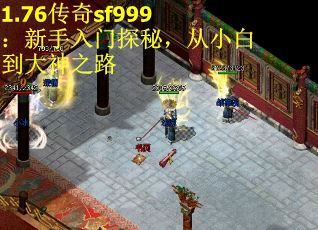 1.76传奇sf999：新手入门探秘，从小白到大神之路