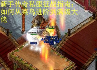 新手传奇私服征战指南：如何从菜鸟进阶到满级大佬