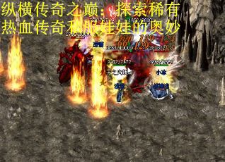 纵横传奇之巅：探索稀有热血传奇私服娃娃的奥妙