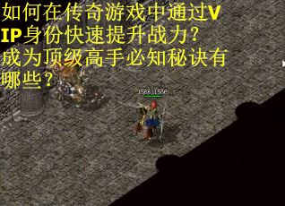 如何在传奇游戏中通过VIP身份快速提升战力？成为顶级高手必知秘诀有哪些？