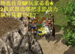 热血传奇SF玩家必看42级武器选哪把才能战力飙升称霸玛法？